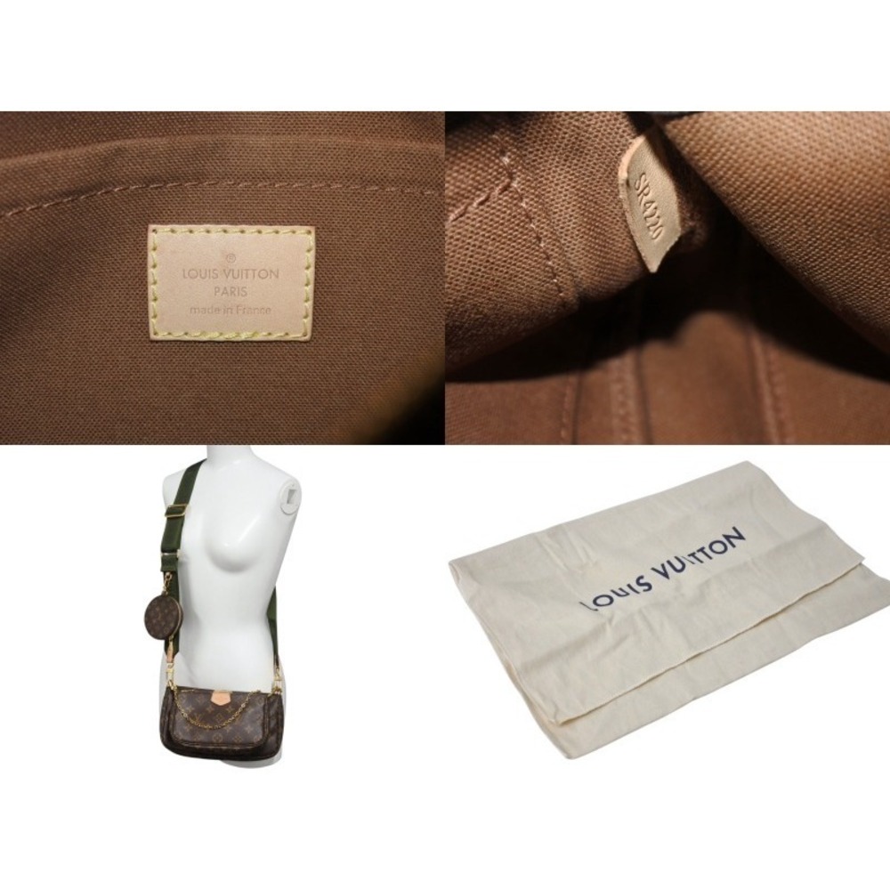 Louis Vuitton Bag Green Multipochette Monogram Shoulder Accessoires Khaki - Picture 9 of 9